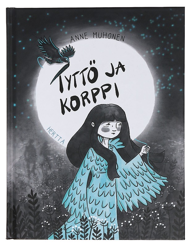 Tyttö ja korppi - Anne Muhonen - Lastenkirjat - 10105436504 - 0