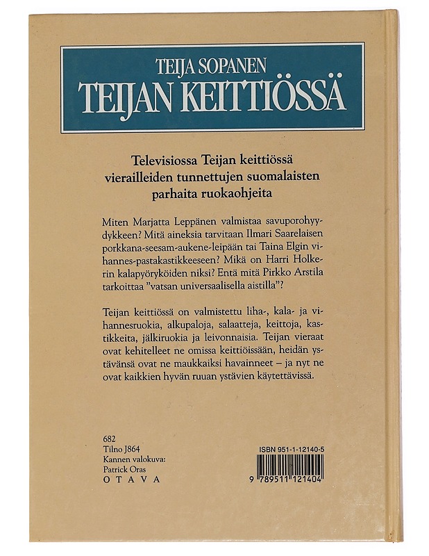 Teijan keittiössä - Teija Sopanen - Ruokakirjat - 10105436506 - 1
