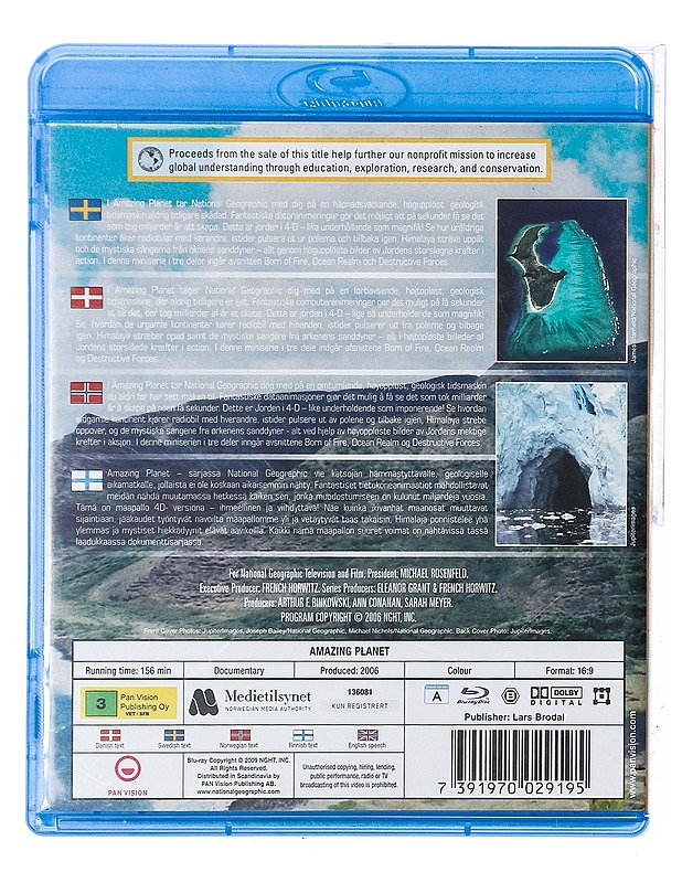 Amazing Planet - Blu-ray - Blu-ray-levyt - 10105436511 - 1