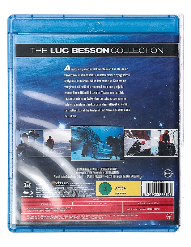 Atlantis - Blu-ray - Blu-ray-levyt - 10105436516 - 1