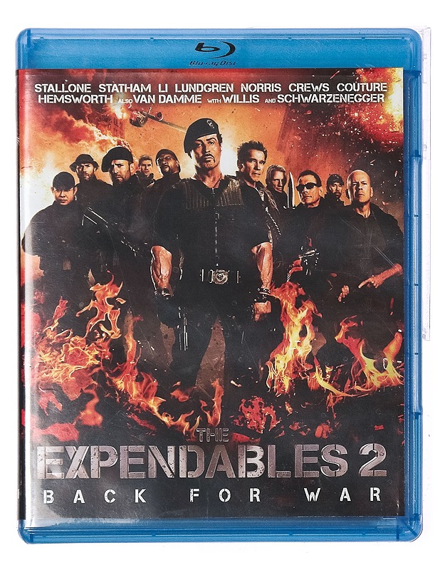 The Expendables 2 - Blu-Ray - Blu-ray-levyt - 10105436532 - 0