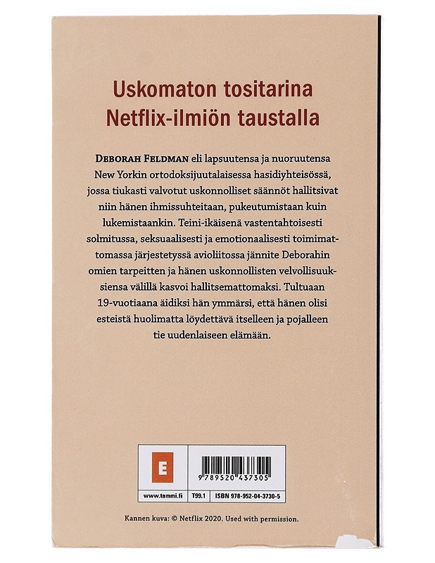 Unorthodox : näin hylkäsin hasidijuutalaiset juureni - Feldman, Deborah - Elämäkerrat ja muistelmat - 10105436535 - 1
