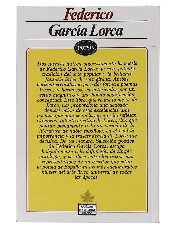 Poesia - Federico Garciá Lorca - Runot ja näytelmät - 10105436546 - 1