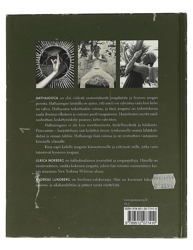Hathajooga - Norberg, Ulrica - Harrastekirjat - 10105436584 - 1