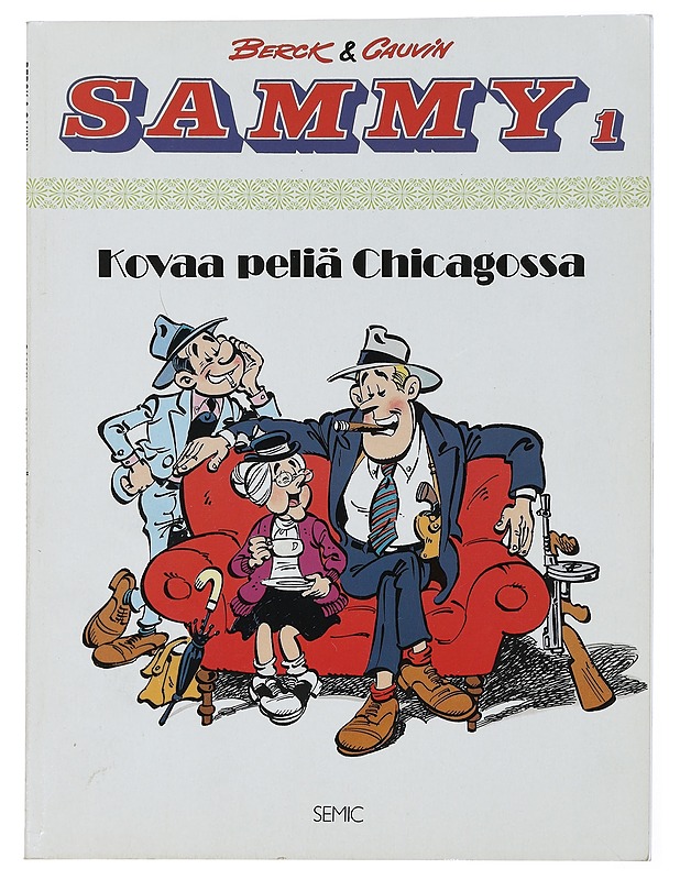 Kovaa peliä Chicagossa - Berck - Sarjakuvat - 10105436601 - 0