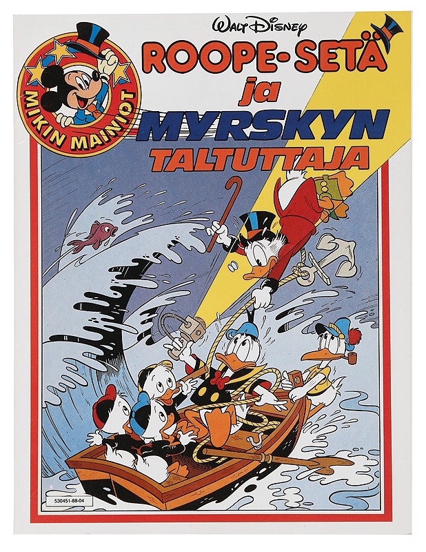 Roope-Setä ja myrskyn taltuttaja - Walt Disney Company - Sarjakuvat - 10105436604 - 0