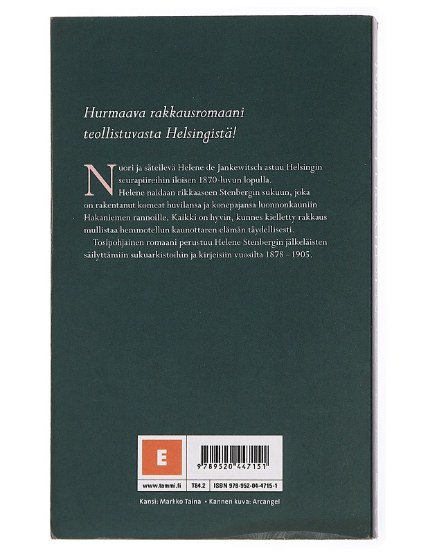 Hakaniemen kaunis Helene - Pirjo Tuominen - Romaanit ja novellit - 10105436612 - 1