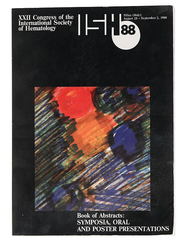 XXII Kansainvälisen hematologiayhdistyksen kongressi Abstraktikirja: SYMPOSIOT, SUULLISET JA POSTERIESITYKSET. - Tietokirjat - 10105436615 - 0