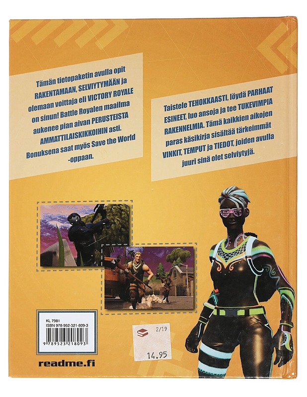 Fortnite : pelaajan kirja : selviydy viimeisenä sadan pelaajan joukosta! - Pettman, Kevin - Harrastekirjat - 10105436618 - 1