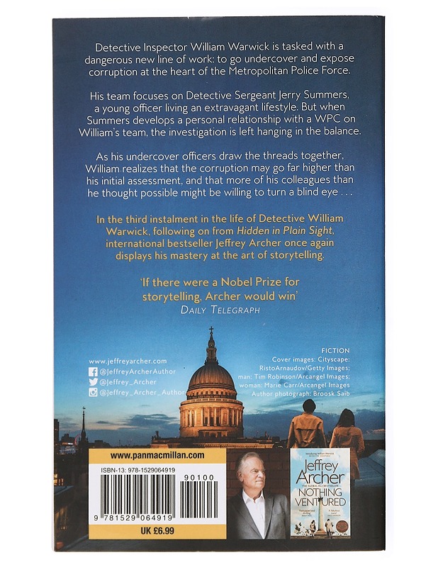 Turn a Blind Eye - Archer, Jeffrey - Jännitys ja dekkarit - 10105436619 - 1