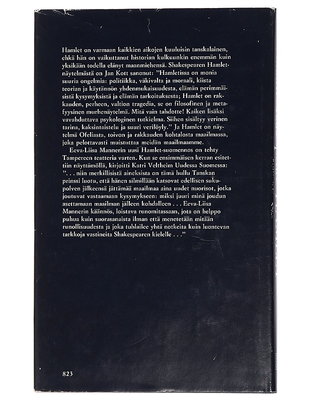 Hamlet - Shakespeare, William - Romaanit ja novellit - 10105436645 - 1