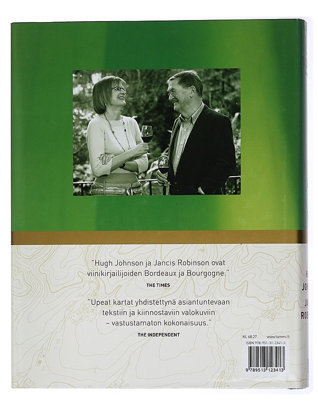 Suuri viinikirja - Johnson, Hugh - Historiakirjat - 10105436669 - 1