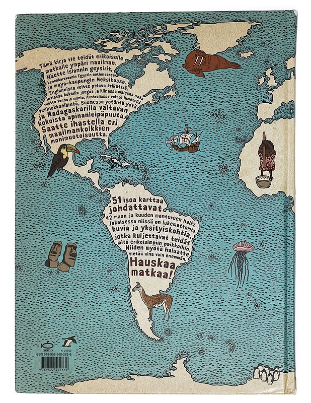Suuri karttakirja - Mizieli?ska, Aleksandra - Lastenkirjat - 10105436684 - 1