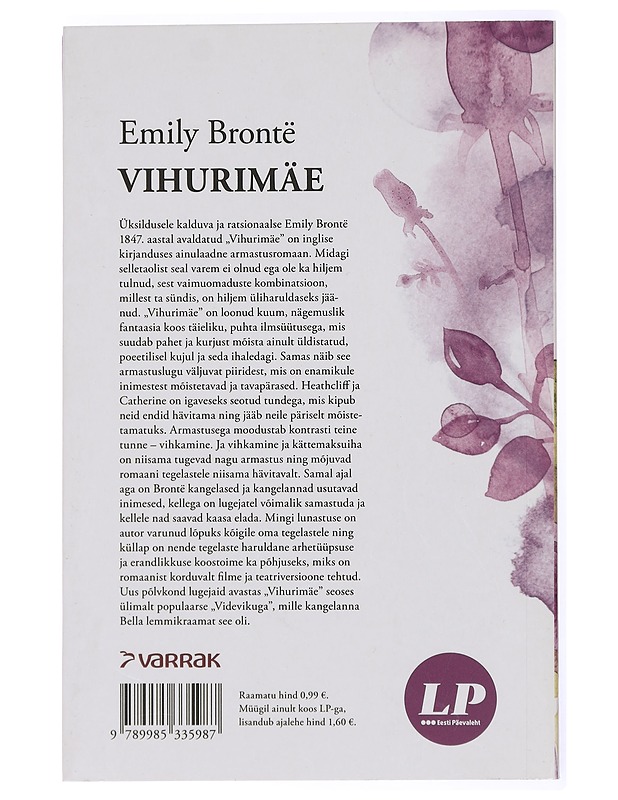 Vihurimäe - Brontë, Emily - Romaanit ja novellit - 10105436687 - 1