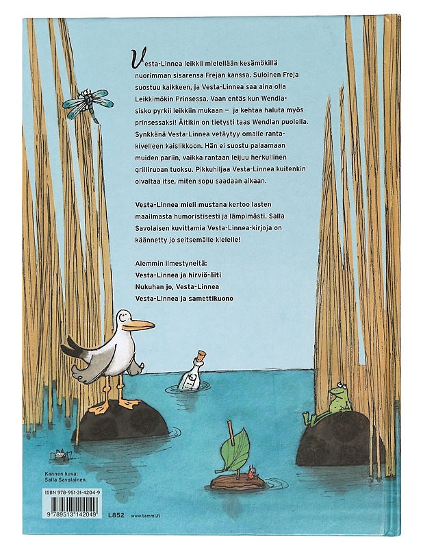 Vesta-Linnea mieli mustana - Appelgren, Tove - Lastenkirjat - 10105436713 - 1