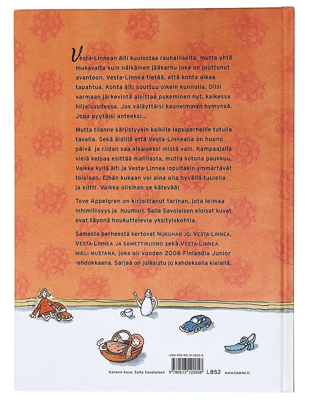 Vesta-Linnea ja hirviö-äiti - Appelgren, Tove - Lastenkirjat - 10105436719 - 1