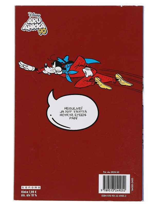 Aku Ankan Taskukirja 536 : Kalsarisankari - Hyyppä, Aki - Sarjakuvat - 10105436747 - 1