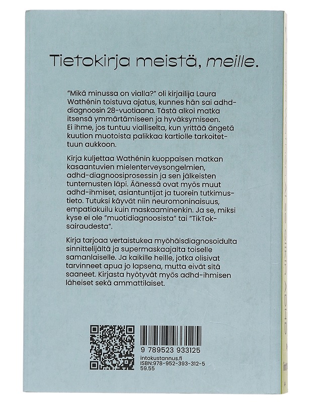 Ai se olikin ADHD - Laura Wathén - Harrastekirjat - 10105436793 - 1