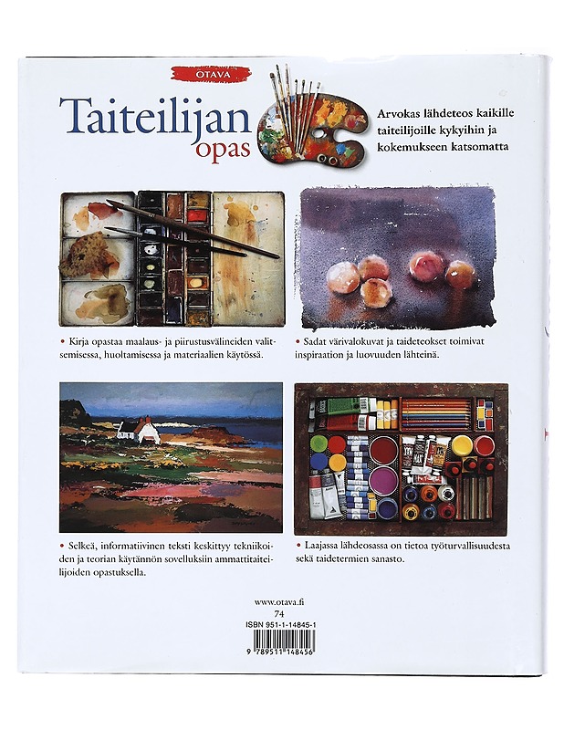 Taiteilijan opas : piirtämisen ja maalaamisen materiaalit ja menetelmät - Gair, Angela - Harrastekirjat - 10105436804 - 1