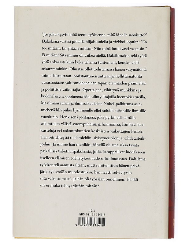 Työn ilo : onnellisuuden taito työssä - Dalai Lama XIV - Tietokirjat ja oppaat - 10105436814 - 1