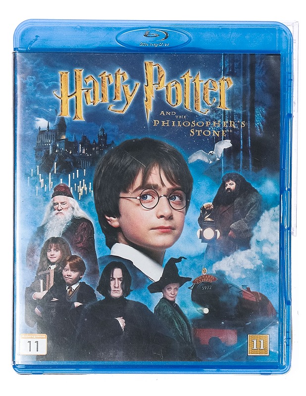 Harry Potter And the philosophber's Stone - Blu-ray - Blu-ray-levyt - 10105436871 - 0