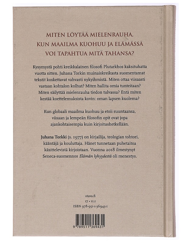 Mielen tyyneydestä - Plutarkhos - Tietokirjat ja oppaat - 10105436878 - 1