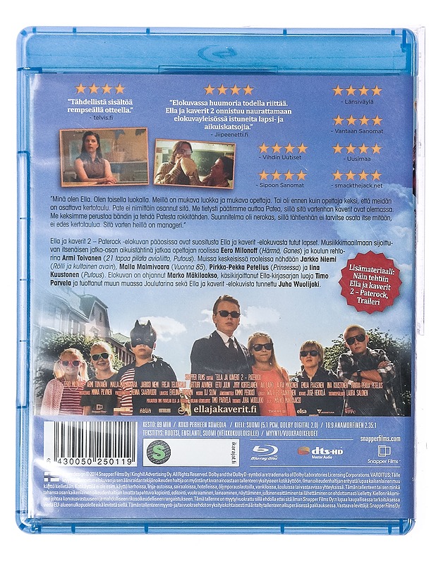 Ella ja kaverit 2: Paterock - Blu-ray - Blu-ray-levyt - 10105436888 - 1