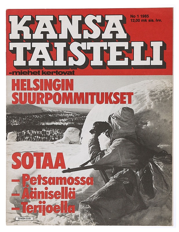 Kansa taisteli - miehet kertovat No 1 1985 - Lehdet - 10105436900 - 0
