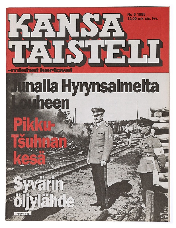 Kansa taisteli - miehet kertovat No 5 1985 - Lehdet - 10105436920 - 0
