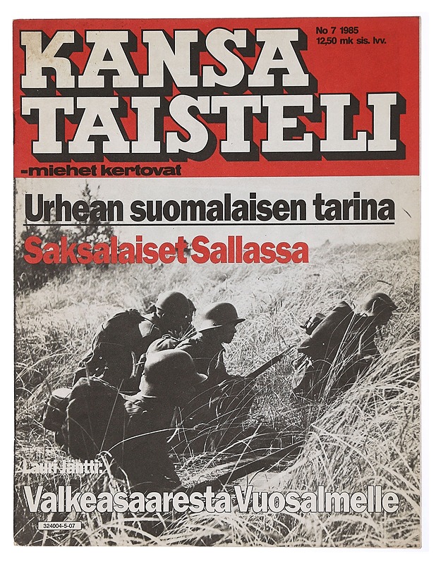Kansa taisteli - miehet kertovat No 7 1985 - Lehdet - 10105436929 - 0