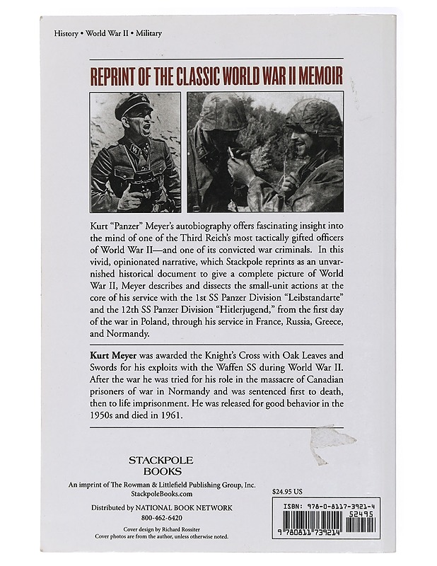 GRENADIERS - The story of Waggen SS Gerneral Kurt "Panzer" Meyer - Historiakirjat - 10105436936 - 1
