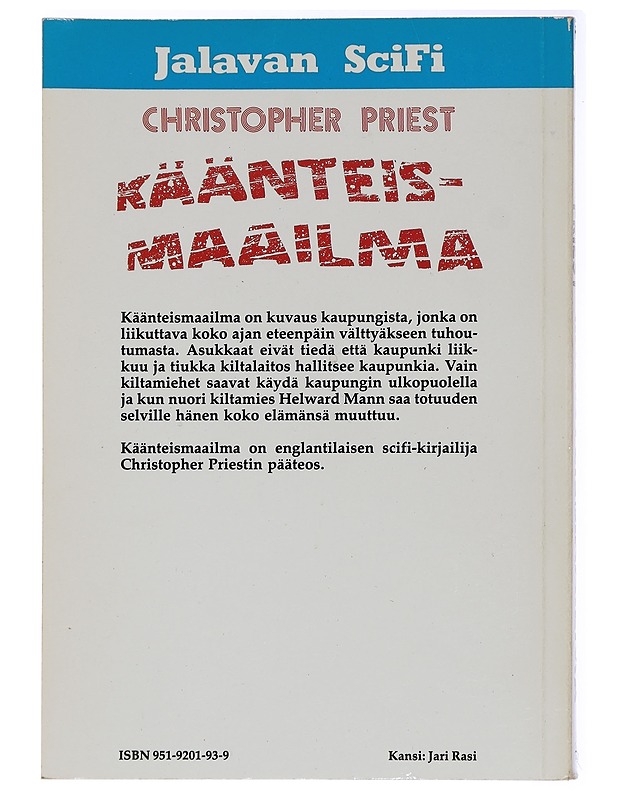 Käänteismaailma - Priest, Christopher - Fantasia- ja scifi - 10105436948 - 1