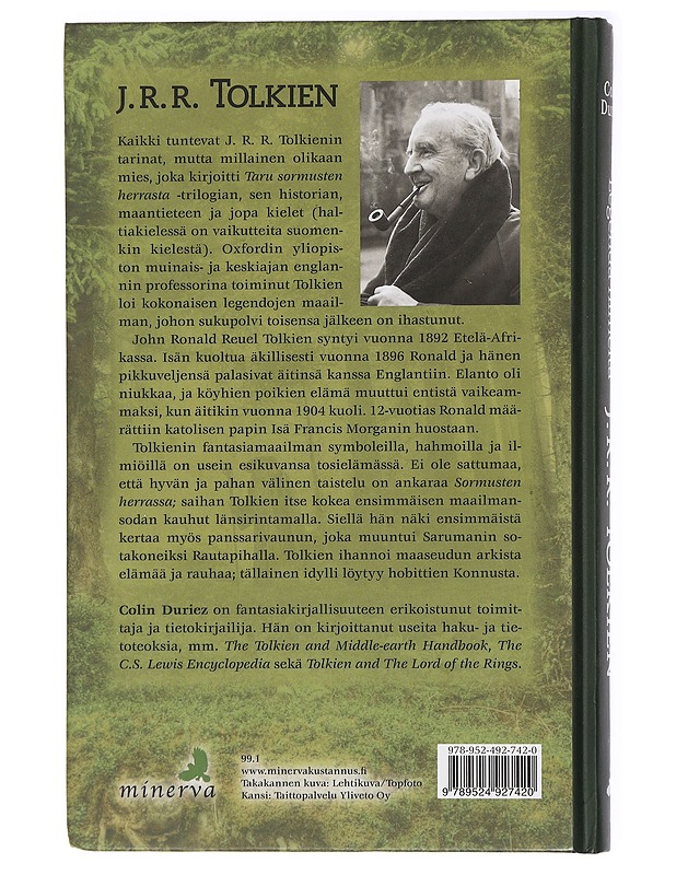 Legenda nimeltä J. R. R. Tolkien - Duriez, Colin - Fantasia- ja scifi - 10105436951 - 1