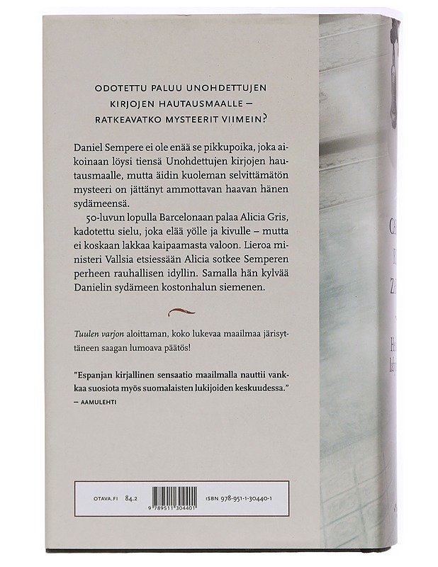 Henkien labyrintti - Ruiz Zafón, Carlos - Kaunokirjallisuus - 10105436975 - 1