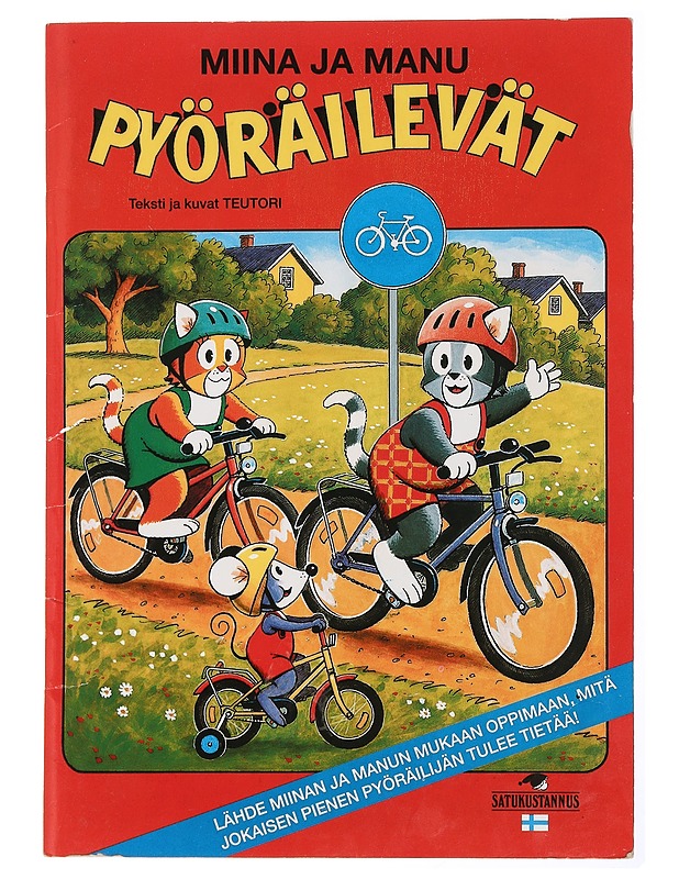 Miina ja Manu pyöräilevät - Teutori - Lastenkirjat - 10105436980 - 0