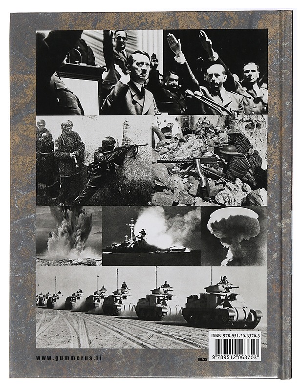 Toinen maailmansota : tärkeimmät sotatapahtumat päivä päivältä - Shaw, Antony - Historiakirjat - 10105436983 - 1