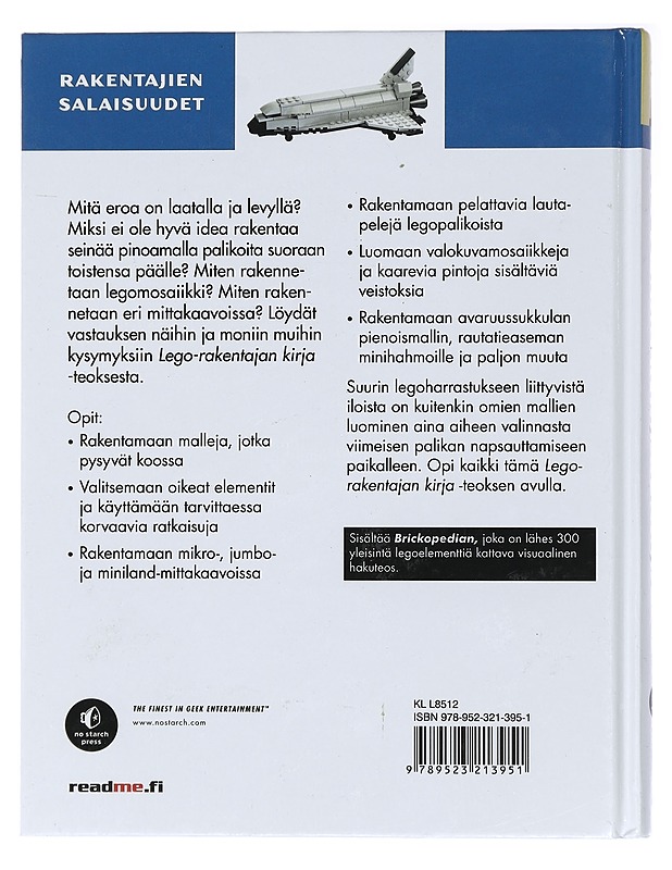 Lego : rakentajan kirja - Bedford, Allan - Tietokirjat ja oppaat - 10105436997 - 1