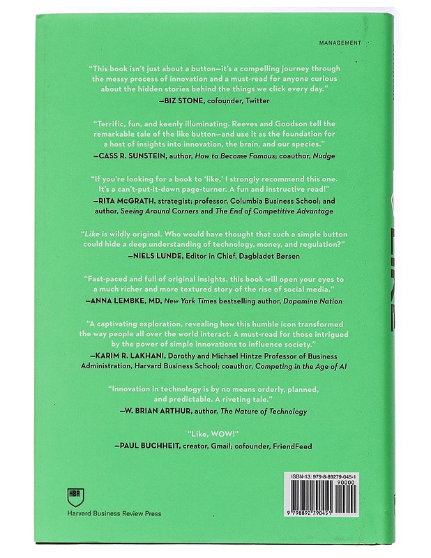 Like - Martin Reeves, Bob Goodson - Tietokirjat ja oppaat - 10105437018 - 1