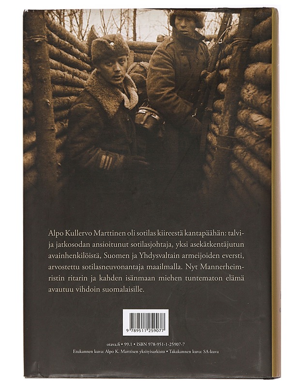 Marttinen : Kahden armeijan soturi - Pasi Tuunainen - Elämäkerrat ja muistelmat - 10105437032 - 1