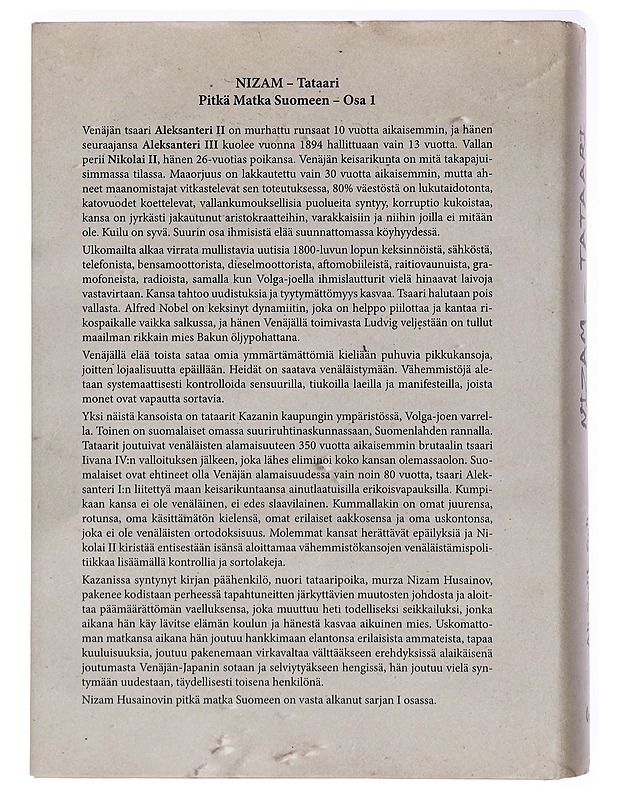 Nizam - tataari - Ali Sadik-Ogli - Kaunokirjallisuus - 10105437039 - 1