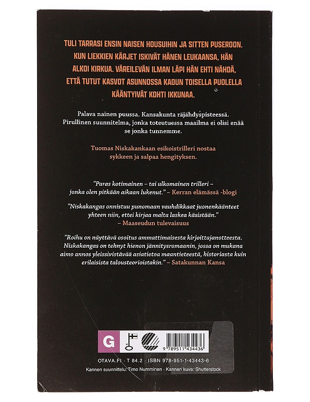 Roihu - Niskakangas, Tuomas - Jännitys ja dekkarit - 10105437043 - 1