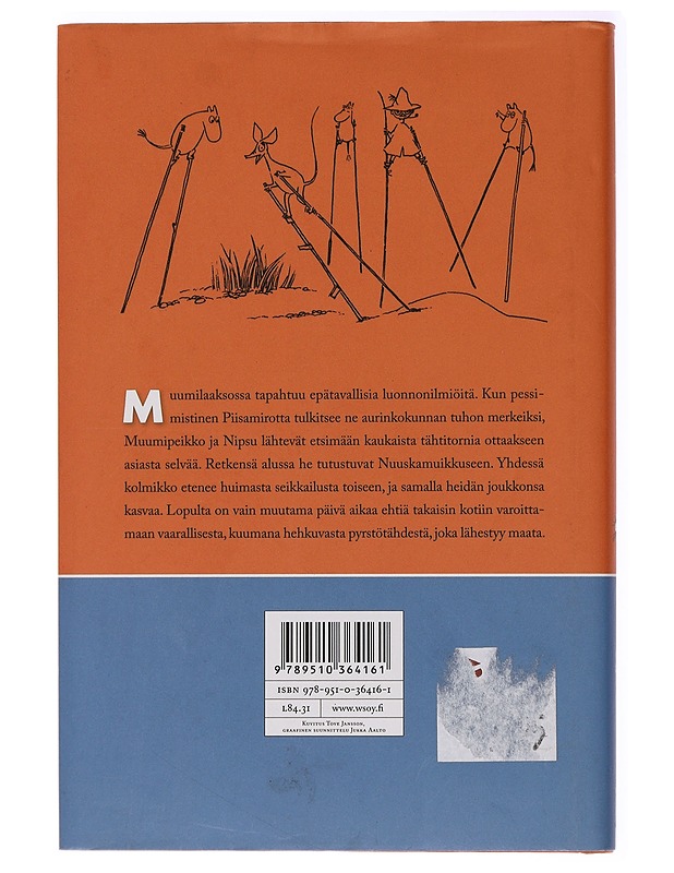 Muumipeikko ja pyrstötähti - Jansson, Tove - Lastenkirjat - 10105437056 - 1