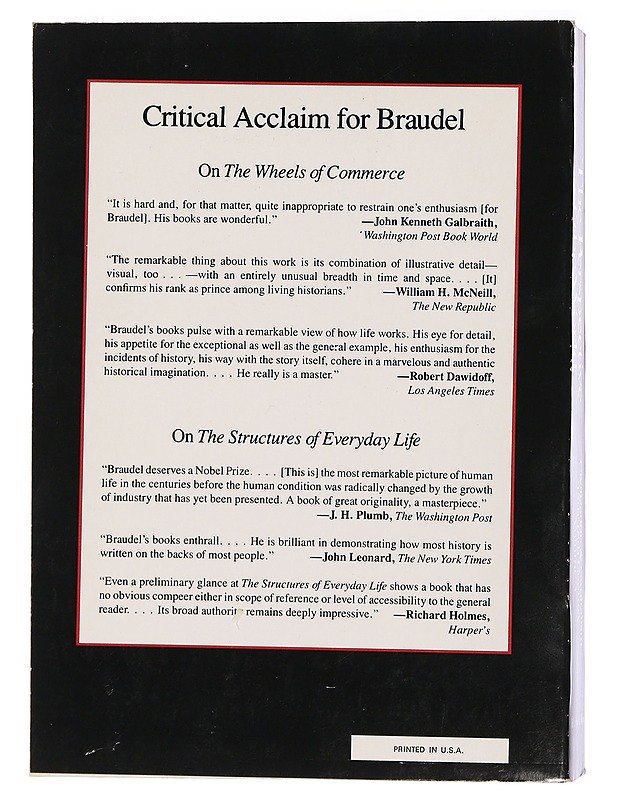 Civilization and capitalism : 15th-18th century. Vol. 3, The perspective of the world - Braudel, Fernand - Tietokirjat ja oppaat - 10105437064 - 1