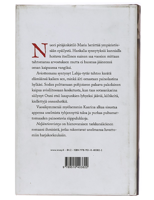 Neljäntienristeys - Kinnunen, Tommi - Romaanit ja novellit - 10105437088 - 1