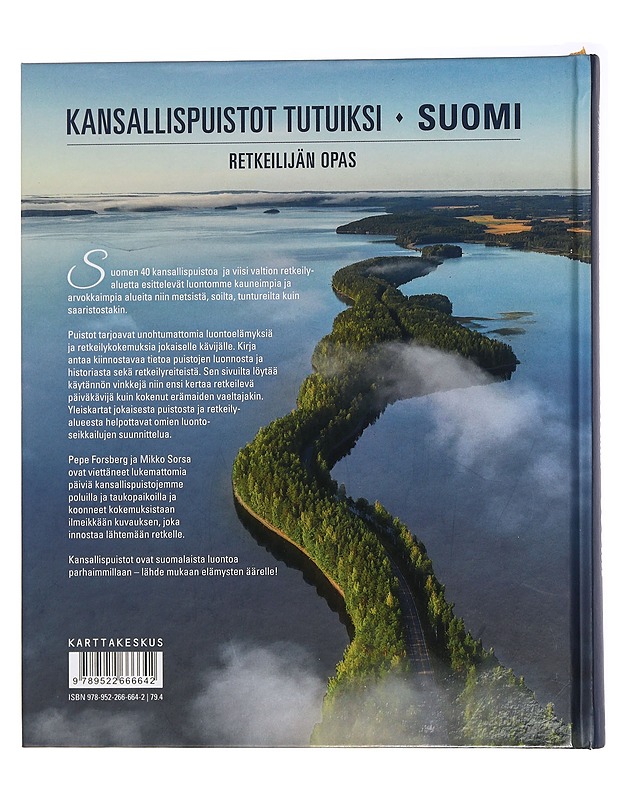 Suomi : retkeilijän opas - Forsberg, Pepe - Harrastekirjat - 10105437135 - 1