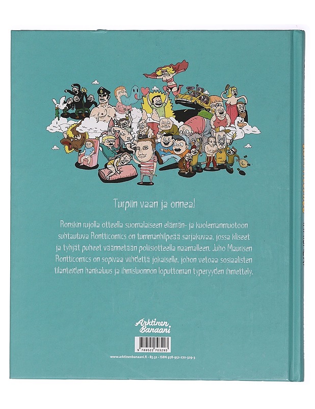 Rontticomics : ihmismeri - Maurinen, Juho - Sarjakuvat - 10105437151 - 1