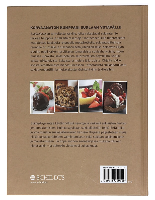 Suklaakirja : kermaisen valkoista ja mausteisen tummaa - Åkerberg, Johan - Ruokakirjat - 10105437158 - 1