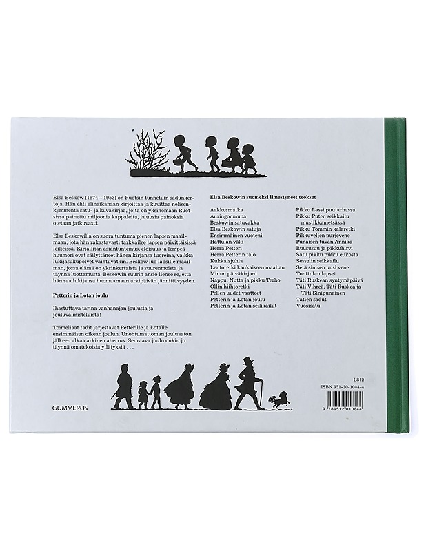 Petterin ja Lotan joulu - Beskow, Elsa - Lastenkirjat - 10105437161 - 1