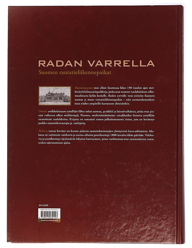 Radan varrella : Suomen rautatieliikennepaikat - Iltanen, Jussi - Tietokirjat ja oppaat - 10105437185 - 1