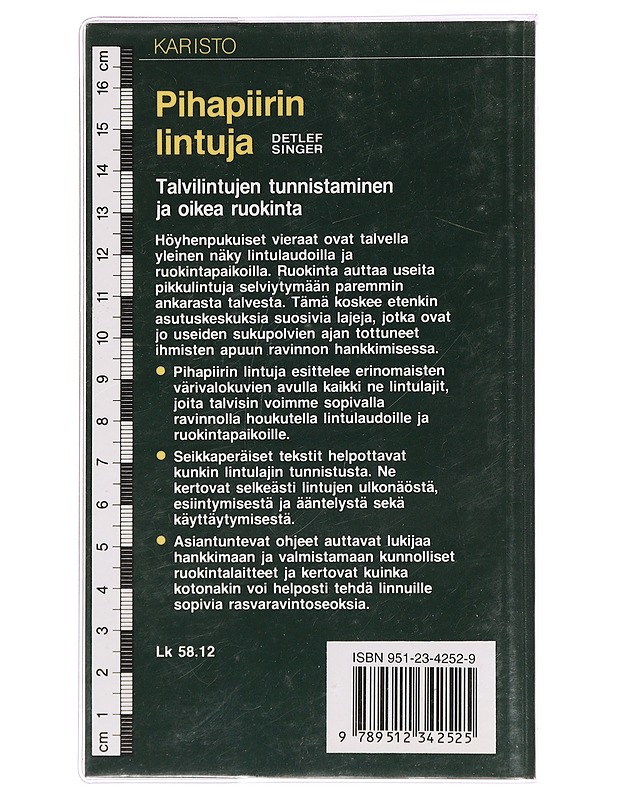 Pihapiirin lintuja - Singer, Detlef - Tietokirjat ja oppaat - 10105437183 - 1